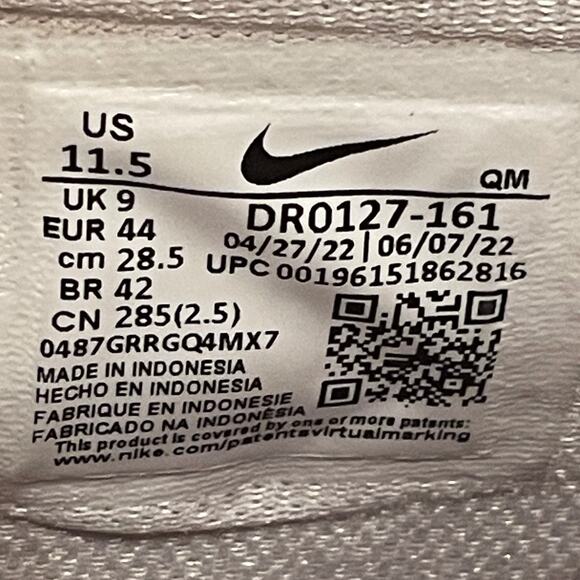 Nike Blazer Mid '77 Vintage W 11.5 M 9.5 | White & Noble Red Pink, Retro Leather - Picture 4 of 9